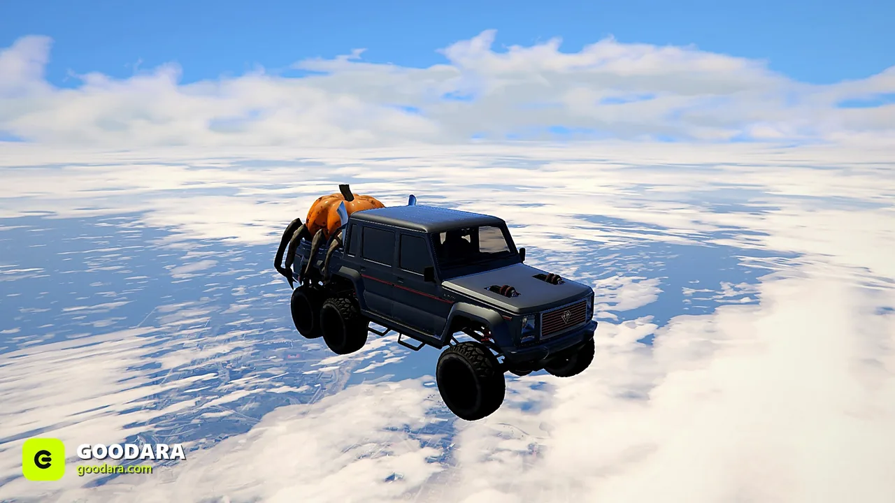 Benefactor Dubsta 6x6 Halloween – Lore-Friendly Mercedes-AMG G63 6x6 Alternative