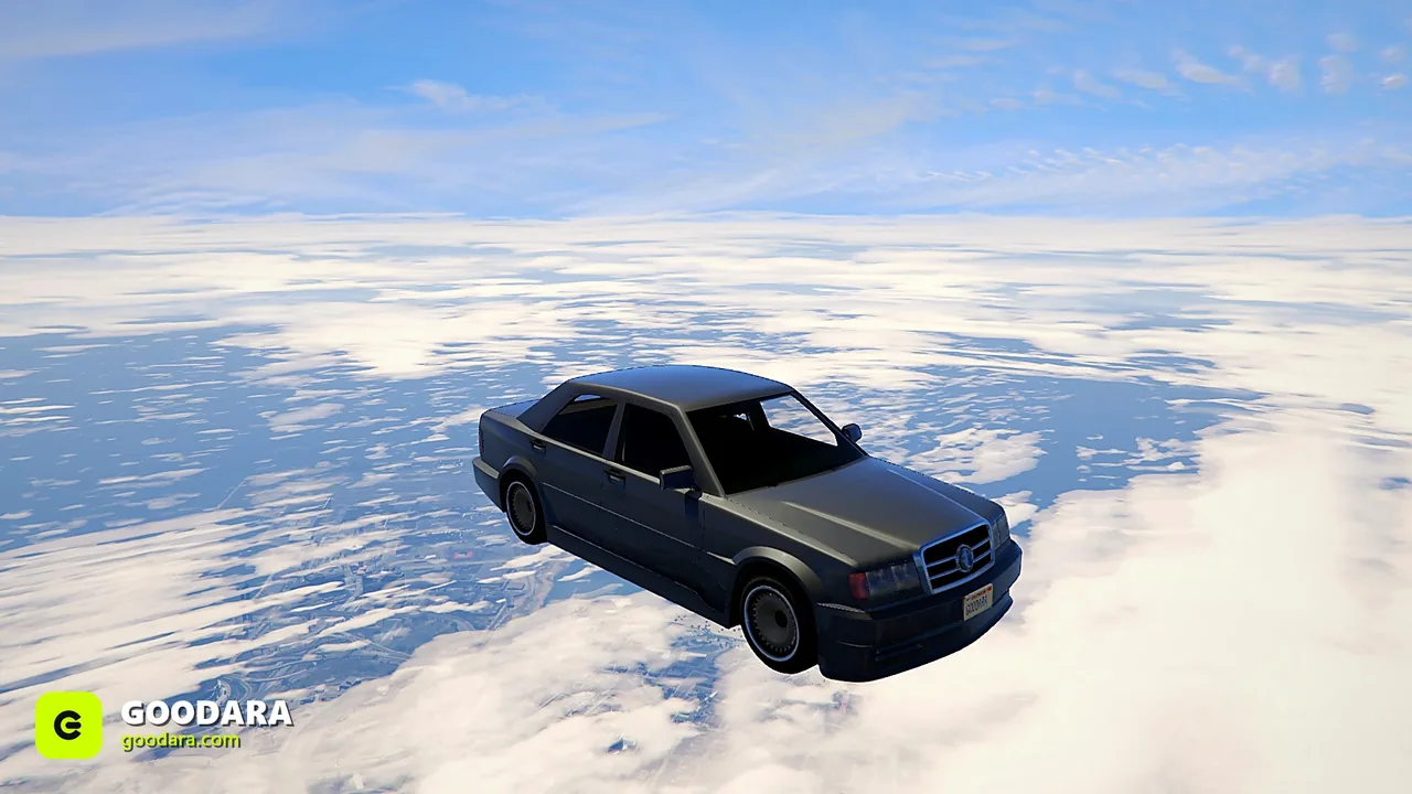 Benefactor Spritzer DTM – Lore-Friendly Mercedes-Benz CLK DTM AMG Alternative — image 1