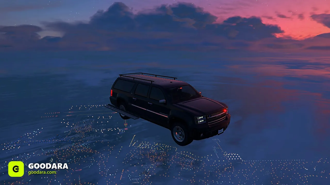 Declasse Granger Police Transport – Lore-Friendly Chevrolet Suburban Police Car