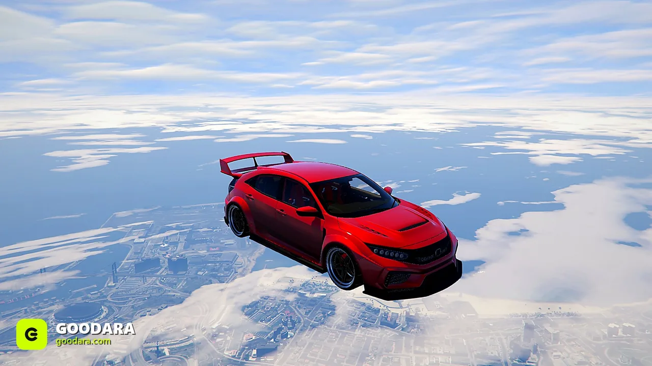 Honda Civic Type R FK8 Widebody (Animated)