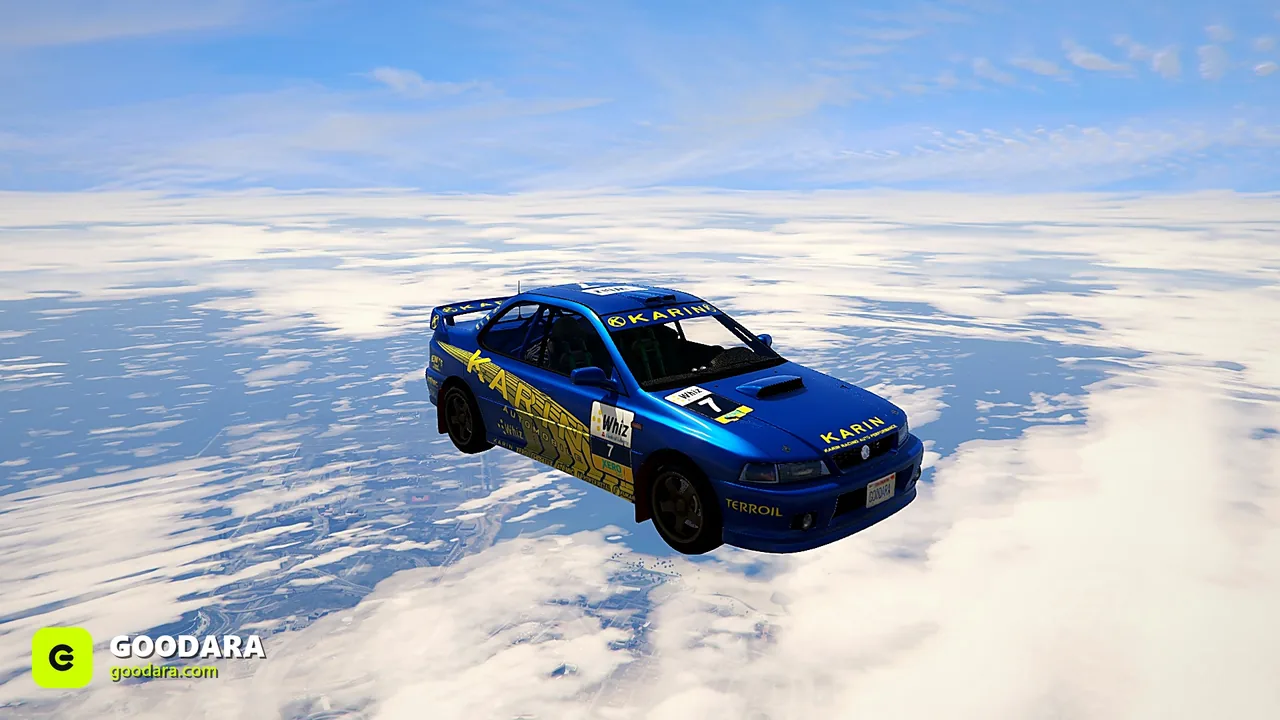 Karin Sultan Classic Rally – Lore-Friendly Subaru Impreza WRX STI Alternative — image 1
