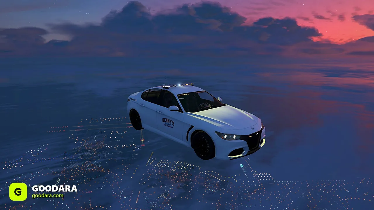 Lampadati Komoda Police – Lore-Friendly Alfa Romeo Giulia Quadrifoglio Police Car