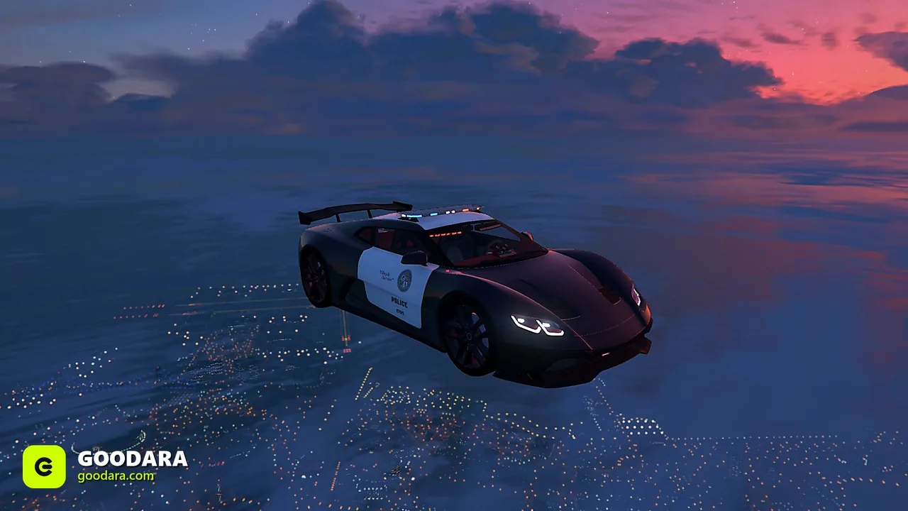 Pegassi Amira Police – Lore-Friendly FiveM Police Car