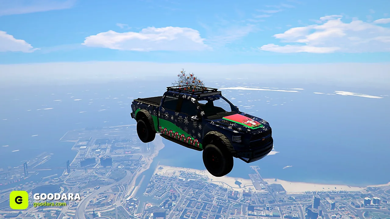 Vapid Caracara Christmas – Lore-Friendly Ford F-150 Raptor Alternative — image 1