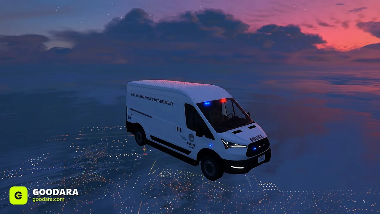 Vapid Speedo Police Van – Lore-Friendly Chevrolet Express Police Car